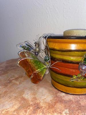 CANDLE IN A CAN WITH SOME PLANT HANGING BUGS & MORE
