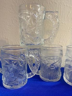 11 COLLECTIBLE BATMAN McDONALD’S GLASSWARE