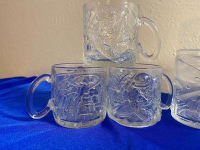 11 COLLECTIBLE BATMAN McDONALD’S GLASSWARE