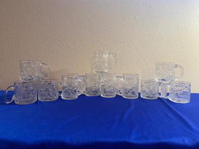 11 COLLECTIBLE BATMAN McDONALD’S GLASSWARE