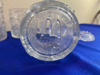 11 COLLECTIBLE BATMAN McDONALD’S GLASSWARE