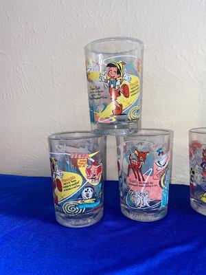 COLLECTIBLE DISNEY, SHREK, & MONOPOLY McDONALDS GLASSES