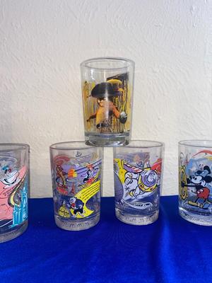 COLLECTIBLE DISNEY, SHREK, & MONOPOLY McDONALDS GLASSES