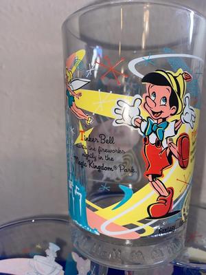 COLLECTIBLE DISNEY, SHREK, & MONOPOLY McDONALDS GLASSES