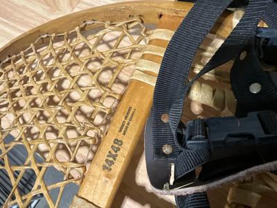 Vintage Gander Mountain Snowshoes, matching pair