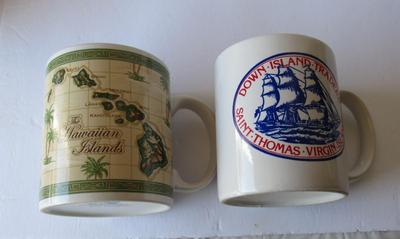 Lot of Mugs: Hawaii, St Thomas, Mickey Mouse, Campbells, More