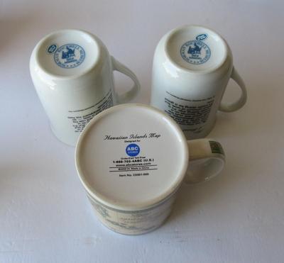 Lot of Mugs: Hawaii, St Thomas, Mickey Mouse, Campbells, More