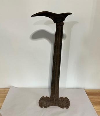 Vintage Cast Iron Cobblers Shoe Form Repair
