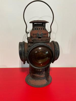 Adlake Non-sweating Antique Railroad Lamp