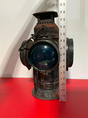 Adlake Non-sweating Antique Railroad Lamp