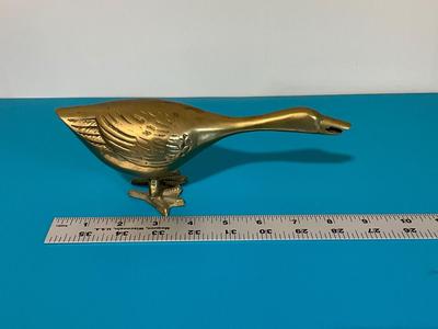 Vintage Brass Goose