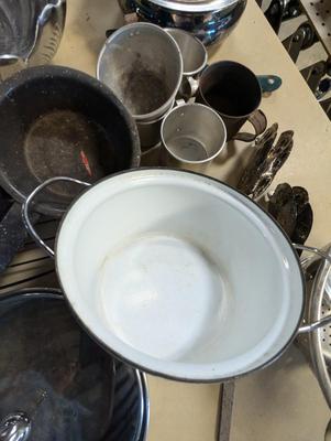 Assortment Of Kitchen Supplies- Featuring Cathrinehom Covered Baker