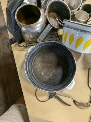 Assortment Of Kitchen Supplies- Featuring Cathrinehom Covered Baker