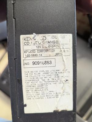 Assortment Of Electronics Kenwood CD Auto Changer DVD Player & TV