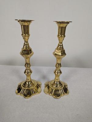 Vintage B L Brass Candlesticks Candle Holders