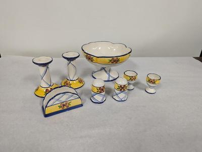 Portugal Pottery Tierra Fina Hand Painted