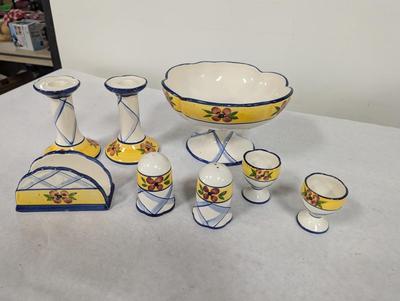 Portugal Pottery Tierra Fina Hand Painted