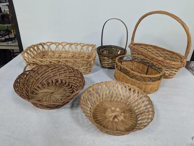 Variety Of Woven Baskets