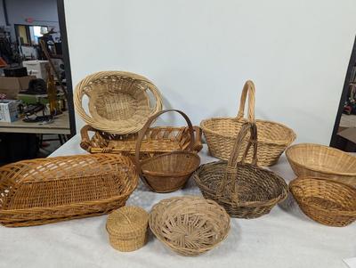 Variety Of Woven Baskets