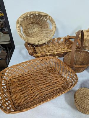 Variety Of Woven Baskets