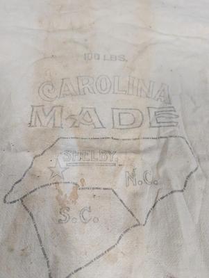 Shelby Eagle Roller Mill Co. Carolina Made Superlative Bag