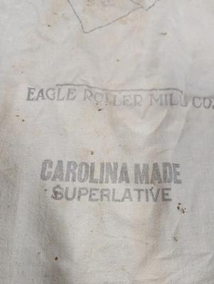 Shelby Eagle Roller Mill Co. Carolina Made Superlative Bag
