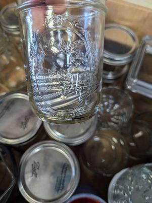 Assortment Of Glassware Drinking/Canning