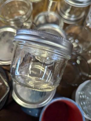 Assortment Of Glassware Drinking/Canning