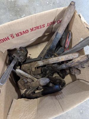 Antique Adjustable Wrenches Lot 4