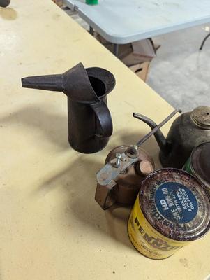 Antique Oil Cans