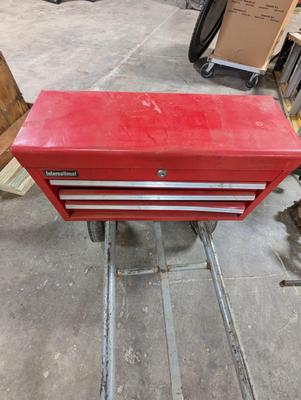 Metal Tool Box With Tools Included