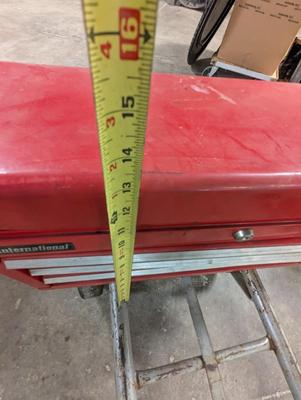 Metal Tool Box With Tools Included