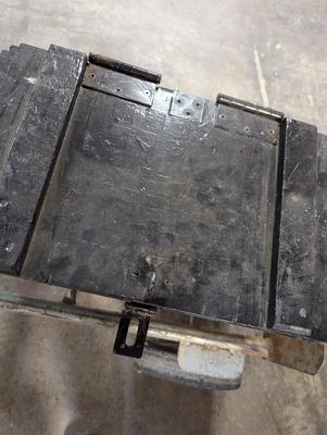 Hardware & Tools With Black Wooden Box
