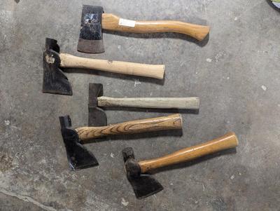 Vintage Short Handled Hatchets