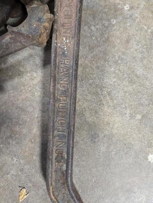 Antique Hand Punch No 2