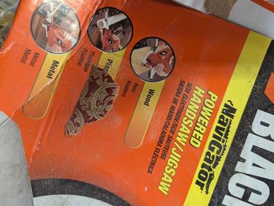 Black & Decker Powered Handsaw/Jigsaw