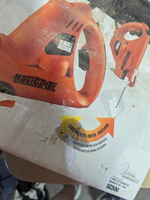 Black & Decker Powered Handsaw/Jigsaw
