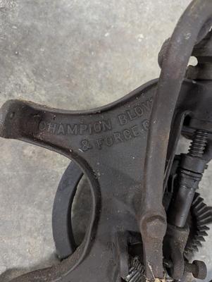 Champion Blower & Forge Lancaster Drill Press