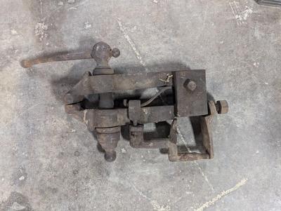 Antique Iron Railroad Vise