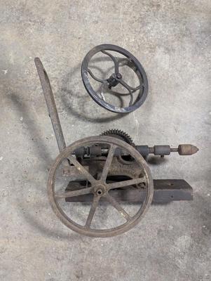 Antique Hand Drill Tool