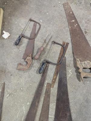 Antique Hand Saws