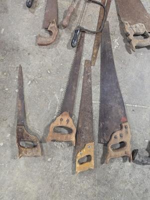 Antique Hand Saws