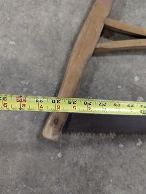 Antique Cross Cut Wood Saw