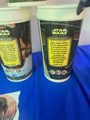 STAR WARS CHARACTER CUPS FROM KFC (SEE DESCRIPTION AND ALL PICS)