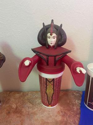 STAR WARS CHARACTER CUPS FROM KFC (SEE DESCRIPTION AND ALL PICS)