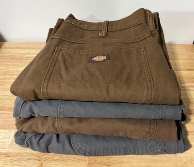 Dickies Cargo Pants, 4 pair 34x30