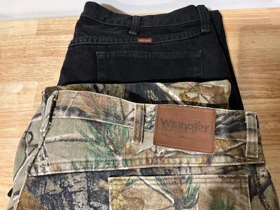 Wrangler and Rustler pants 42/30