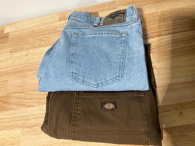 Wrangler jeans and Dickies Cargo pants 36/30