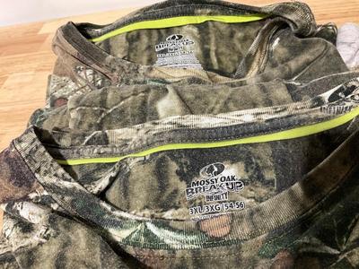 Mossy Oak Break-UP shirts 3XL