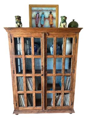 Spanish Style Bookcase Cabinet